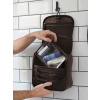 Kosmetická taška Stackers Hanging Washbag Brown | hnědá