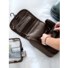 Kosmetická taška Stackers Hanging Washbag Brown | hnědá