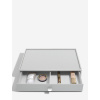 Oragnizér na kosmetiku Stackers Makeup Organiser Drawer Pebble Grey | šedá