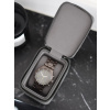 Cestovní šperkovnice na hodinky Stackers Zipped Travel Watch Box Slate Grey | šedá
