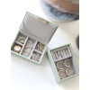 Mikro krabička na šperky Stackers Micro Jewellery Box Sage Green | zelená