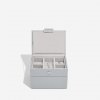 Mikro krabička na šperky Stackers Micro Jewellery Box Pebble Grey | šedá