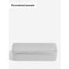 Velká cestovní šperkovnice Stackers Pebble Grey Large Zipped Jewellery Box | šedá