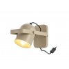 Lampa k upevnění na zeď Villa Collection Nesvik 15x10,7x23,5 cm Black 