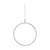 Závěsná dekorace Sirius Liva Circle ø20cm | stříbrná
