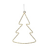 Závěsná dekorace Sirius Liva Tree 30 Cm, stromeček | zlatá