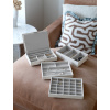 Šperkovnice 4 v 1 Stackers Classic Set Oatmeal & Linen | krémová