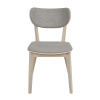 Jídelní židle Rowico Home KATO | Světle hnědá/světle šedá