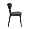 Jídelní židle Rowico Home KATO | Černá/šedá