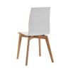 Jídelní židle Rowico Home GRACY | Bílá/dubová