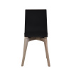 Jídelní židle Rowico Home GRACY | Černá/světle hnědá