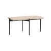Konferenční stolek Rowico Home SHELTON 95x50 cm | Světle hnědý