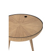 Dubový konferenční stolek Bloomingville RONDA | přírodní
