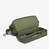 Panská kosmetická taška Stackers Washbag Green Canvas | zelená