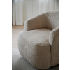 Otočné houpací křeslo Rowico Home DERMOT | světle béžová