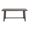 Jídelní stůl Rowico Home BROOKLYN Dark brown, 170x95 cm | tmavě hnědá