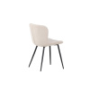 Jídelní židle Venture Home LILY | béžová, černá