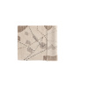 Bavlněná koupelnová předložka Venture Home PAUL | hnědá, šedá, slonová kost