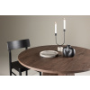 Kulatý jídelní stůl Venture Home BOOTCUT | hnědá