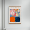 Abstraktní plakát na zeď The Ten Largest No. 02 – Soft Orange | Hilma af Klint