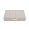 Šperkovnice Stackers WOVEN Taupe Classic | šedobéžová