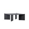 Konferenční stolek ROGALAND | Černý