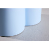 Konferenční stolek OLIVIA, ⌀80x45 cm | Modrý