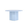 Konferenční stolek OLIVIA, ⌀80x45 cm | Modrý