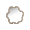 Zrcadlo Kungsbacka 70x70 cm, boucle | Jasný