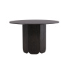 Kulatý jídelní stůl Tekla ø120x75 cm | Černý