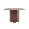 Kulatý jídelní stůl Tekla ø120x75 cm | Mokka