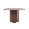 Kulatý jídelní stůl Tekla ø120x75 cm | Mokka