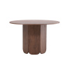 Kulatý jídelní stůl Tekla ø120x75 cm | Mokka