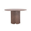 Kulatý jídelní stůl Tekla ø120x75 cm | Mokka