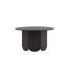 Konferenční stolek Tekla ø80x45 cm  | Černý