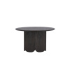 Konferenční stolek Tekla ø80x45 cm  | Černý