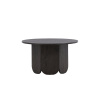 Konferenční stolek Tekla ø80x45 cm  | Černý