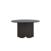 Konferenční stolek Tekla ø80x45 cm  | Černý