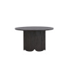 Konferenční stolek Tekla ø80x45 cm  | Černý