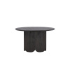 Konferenční stolek Tekla ø80x45 cm  | Černý