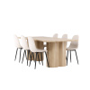 Jídelní stůl Olivia s jídelní židlí Polar |