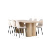 Jídelní stůl Olivia s jídelní židlí Polar |