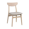 Jídelní židle Rowico Home RODHAM | přírodní šedobéžová