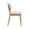 Jídelní židle Rowico Home BARRETT | přírodní světle béžová