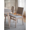 Jídelní židle Rowico Home MEDFORD | bílá světle béžová