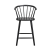 Barová židle Rowico Home CARMEN | černá