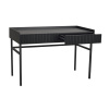 Psací stůl Rowico Home HALIFAX 120x61 cm | černá
