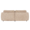 Třímístná pohovka s lenoškou vpravo Rowico Home NORRIS 226x162x80 cm | světlé béžová