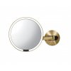 Nástěnné kosmetické zrcadlo s LED osvětlením Simplehuman Sensor, dobíjecí, 20 cm | mosazná