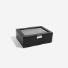 Kazeta na hodinky Stackers Black 8 Piece Watch Box | černá